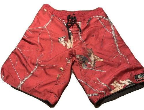 Mossy oak red camo swim - oak, trunks