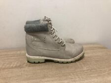 FILA MENS BEIGE LACE UP WALKING  HIGH TOP ANKLE BOOTS TRAINERS UK 7 EUR 41 AB45