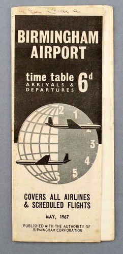 Birmingham airport timetable - airport,