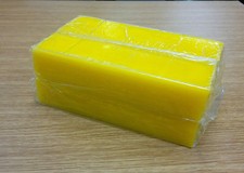 Plasticine yellow 3kg - plasticine, 1.3kg