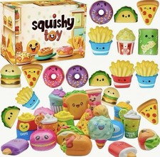 12pcs Random Food Squishy Toys