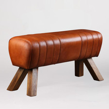 Pommel Bench Brown Real