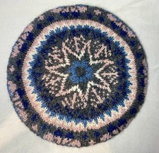 Fair Isle Hand-knitted Beret