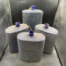 Original WW2 British Army / RAF Blue 37 Pattern Water Bottle