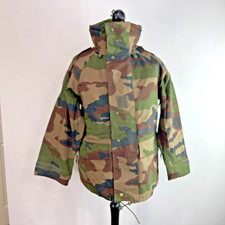 French Military Army Gore Tex Jacket Waterproof Camouflage size 88C + Stow Hood