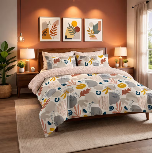 Duvet cover set double - cover,