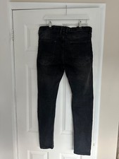 Mens Black Zara Jeans- Size 36