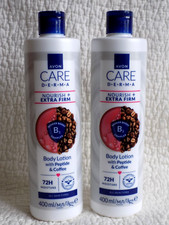 AVON 2 x CARE DERMA NOURISH+ EXTRA FIRM ~ FIRMING BODY LOTIONS ~ 400ml each. NEW