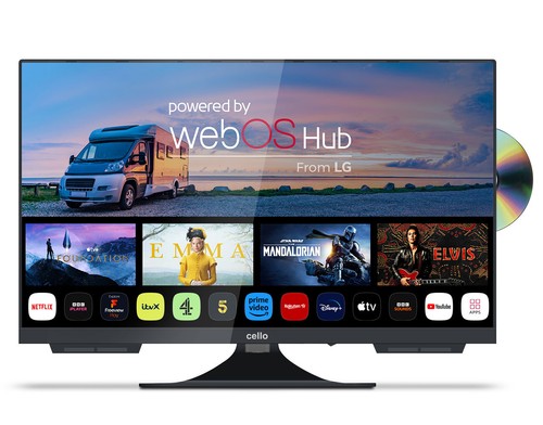 Cello inch smart volt tv - volt,