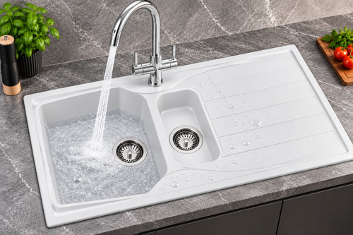 Liquida cmp15wh bowl white - 1.5,