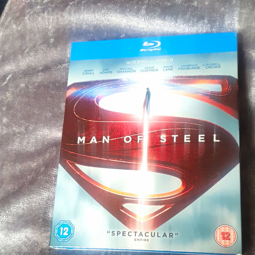 Man steel blu ray 12a - of, 12a/12