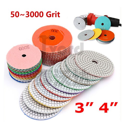 Wet diamond polishing pads - diamond,