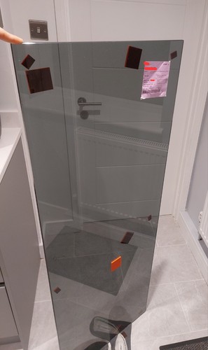 Toughened glass dark - toughened,