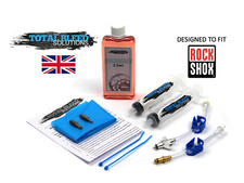 TBS Bleed Kit for RockShox Reverb 1X Seatpost + 100ml 2.5wt Rock Shox Fluid