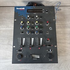 Sound Lab DSM 30 DJ Mixer Tested Working
