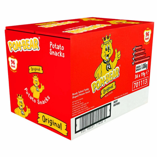 Pom bear original potato chips - pom,