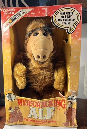 Alf talking plush doll 1986 - doll,