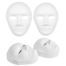 30 Pcs DIY Paper Mache Masks -