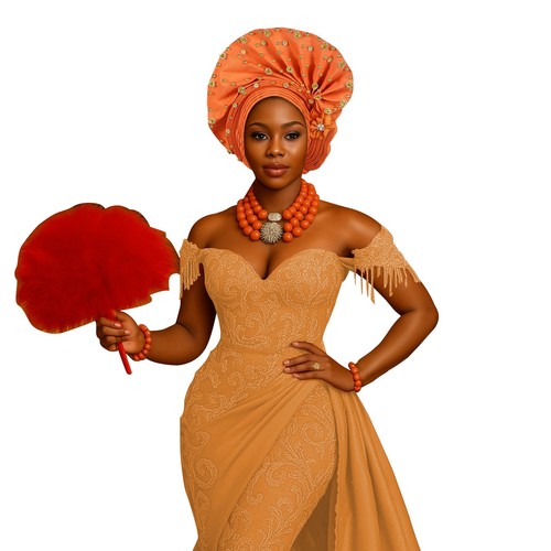 Luxury african headwear auto - african,