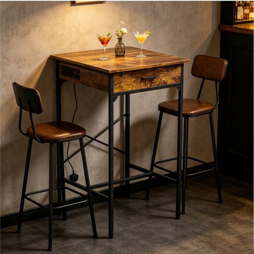 Industrial bar table - industrial, breakfast