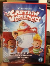Captain underpants movie DVD Good Condition 