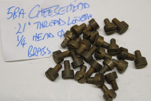 X25 off 5ba brass screws - 5ba,