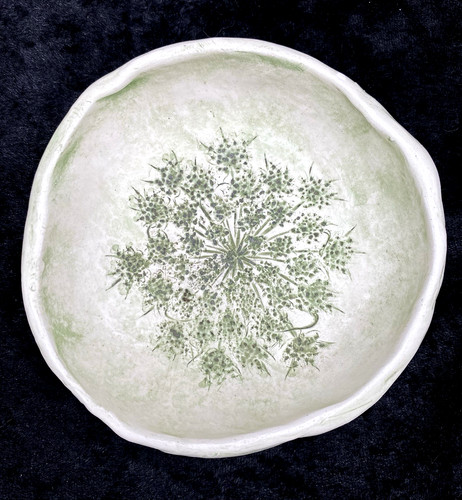 Vintage salt marsh pottery - salt,