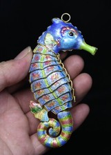 11CM Rare Chinese Cloisonné