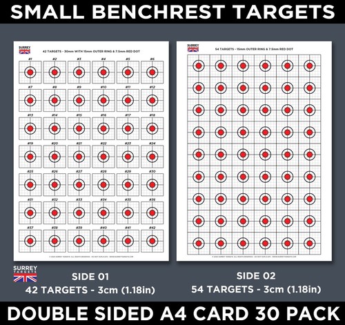 Benchrest shooting targets - benchrest,