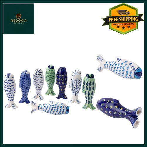 Polished ceramic fish - ceramic,