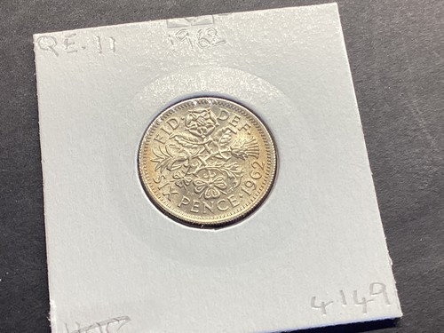 1962 sixpence q - , ‘