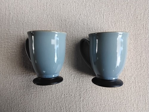 Denby blue jetty mugs - mugs,