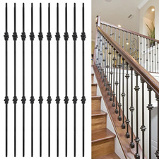 Satin Black Wrought Iron