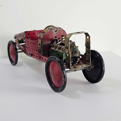 Vintage meccano model race - meccano, car