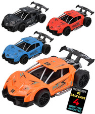 Friction Powered Orange Toy