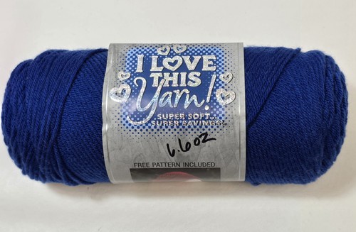 Royal blue love this yarn - love,
