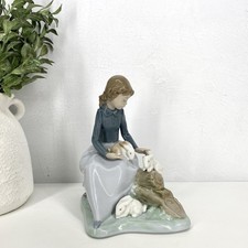 Nao By Lladro Young Girl With