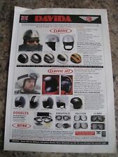 DAVIDA CLASSIC HELMENTS GOGGLES MERSEYSIDE 1996 ADVERT A4 FILE 26
