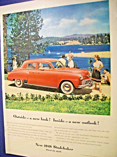 1948 studebaker large mag car - 1948,