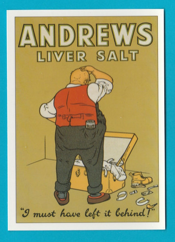 Advertising postcard andrews - postcard,