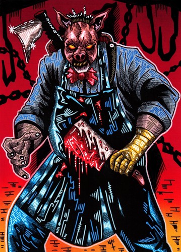 Original comic art x - comic, 8