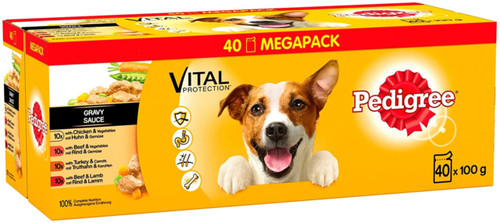 Pedigree adult wet dog food - adult,