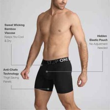 STEP ONE New Mens Boxer Briefs