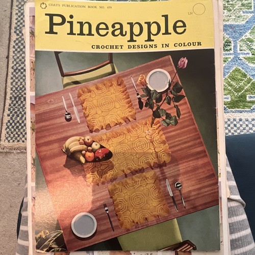 Coats 659 pineapple crochet - coats,