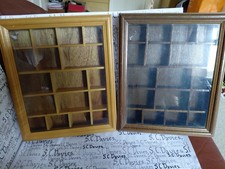 2 Mini Display Cabinets , Lego