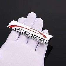1x Chrome Limited Edition Logo