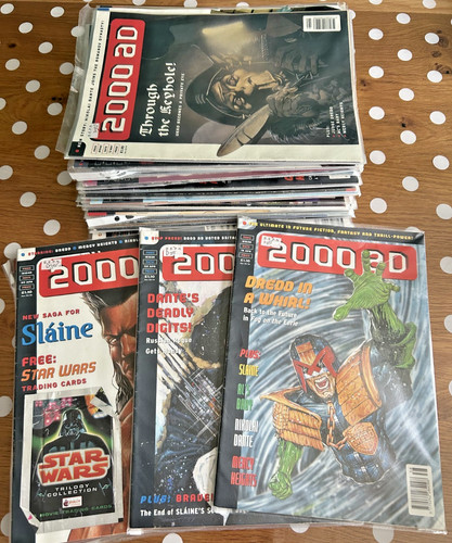 2000ad comic bundle from 1997 - bundle,