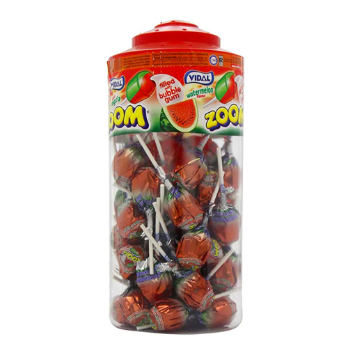 Vidal watermelon zoom lollies - watermelon,