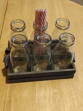 Vintage Retro  6 Glass Dairy