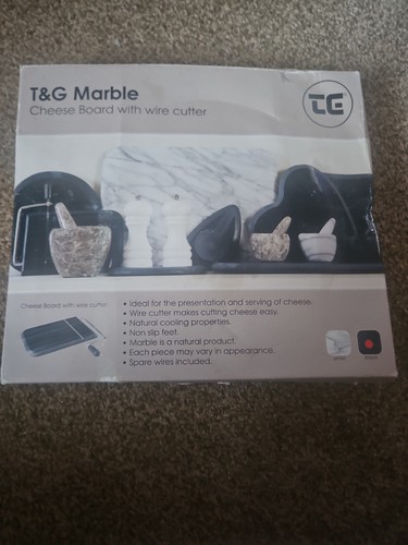 Black marble cheese - t&g,